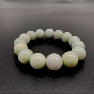 Authentic Lucky Jade Stretchy Beads Bracelet